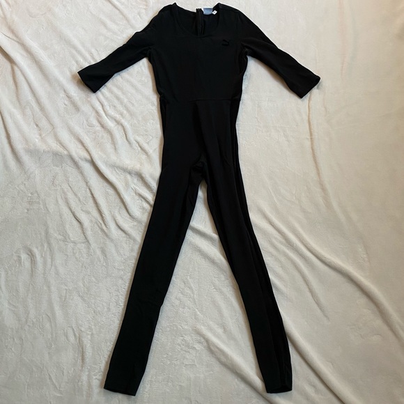 Puma black tight jumpsuit - Picture 2 of 4